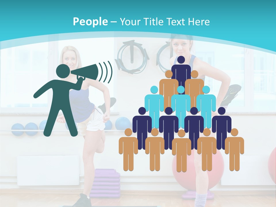 Fitness Well Being Lifestyle PowerPoint Template