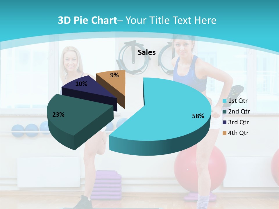 Fitness Well Being Lifestyle PowerPoint Template