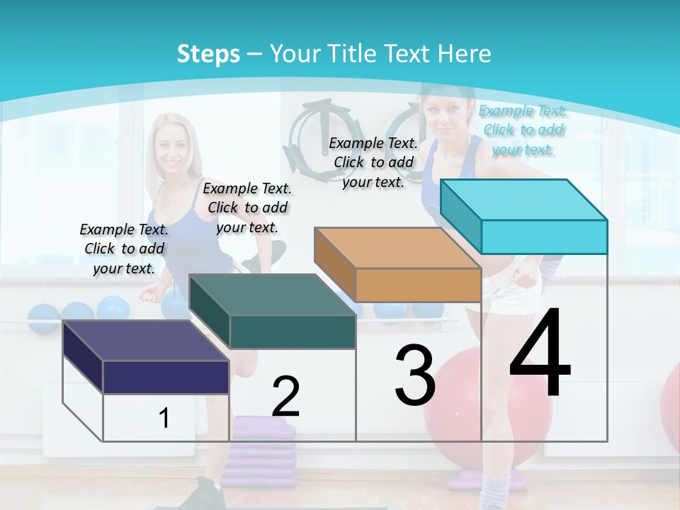 Fitness Well Being Lifestyle PowerPoint Template