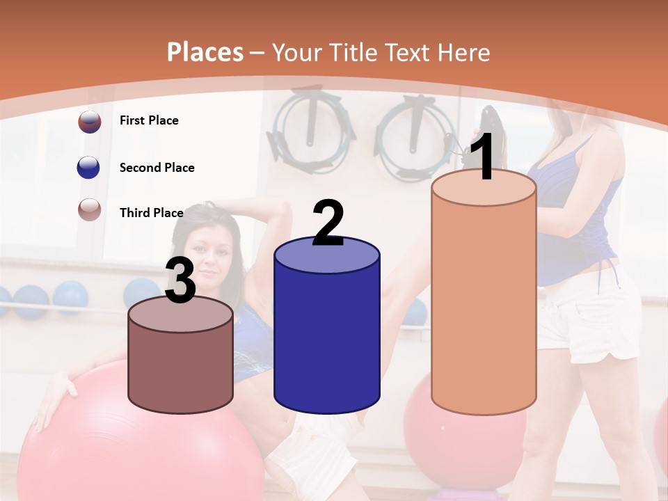 Two Healthy Slim PowerPoint Template