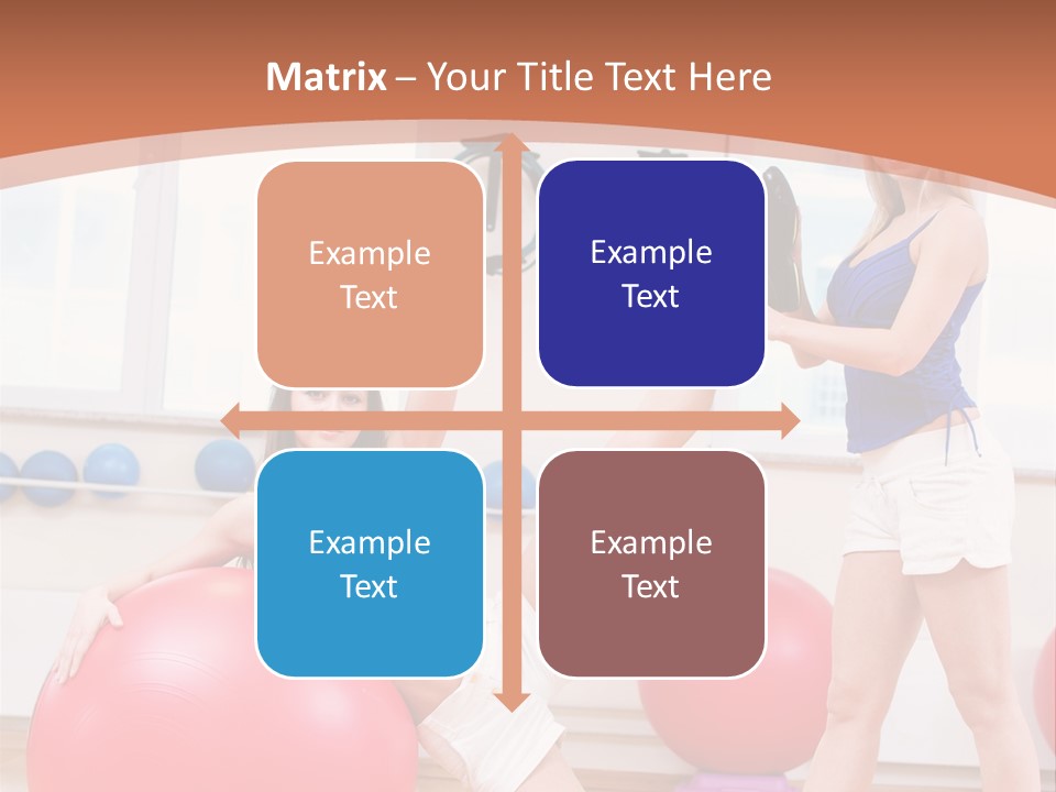 Two Healthy Slim PowerPoint Template