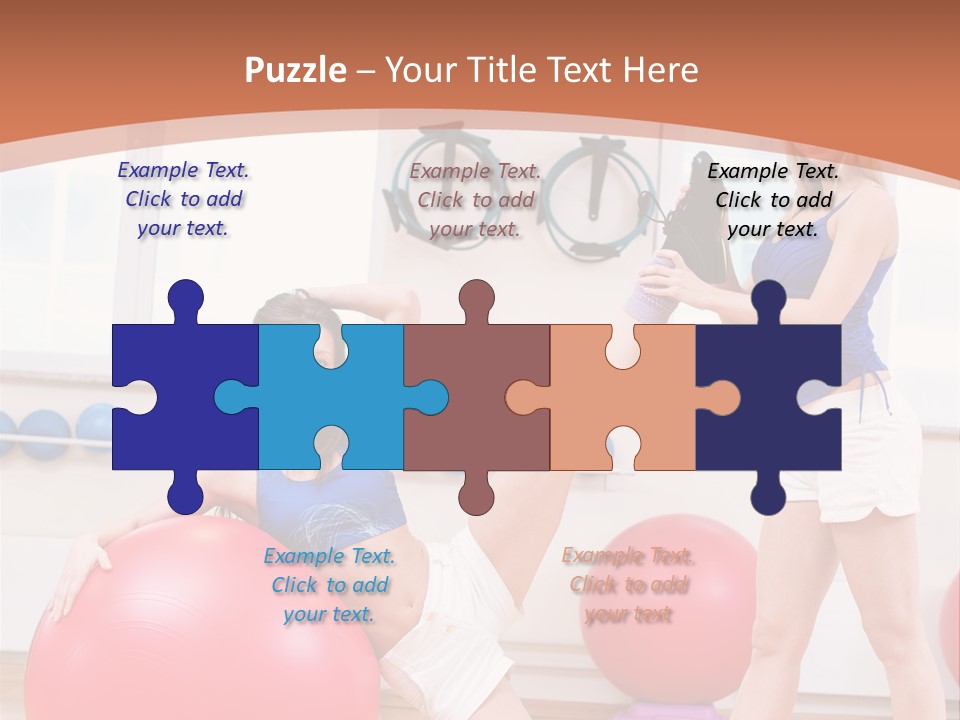 Two Healthy Slim PowerPoint Template