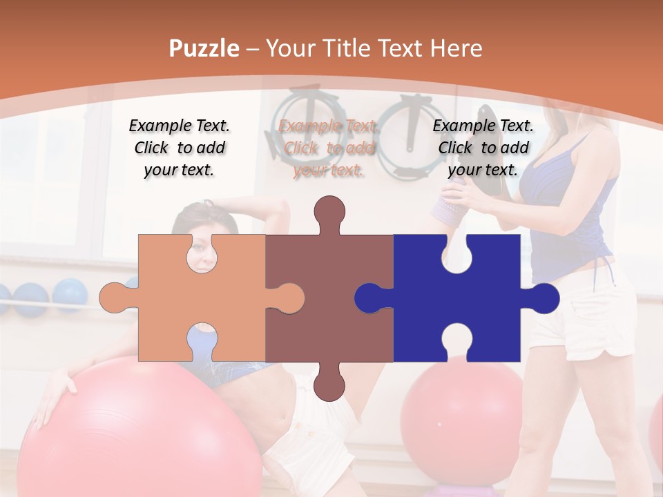 Two Healthy Slim PowerPoint Template