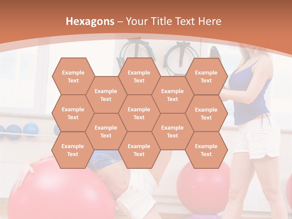 Two Healthy Slim PowerPoint Template