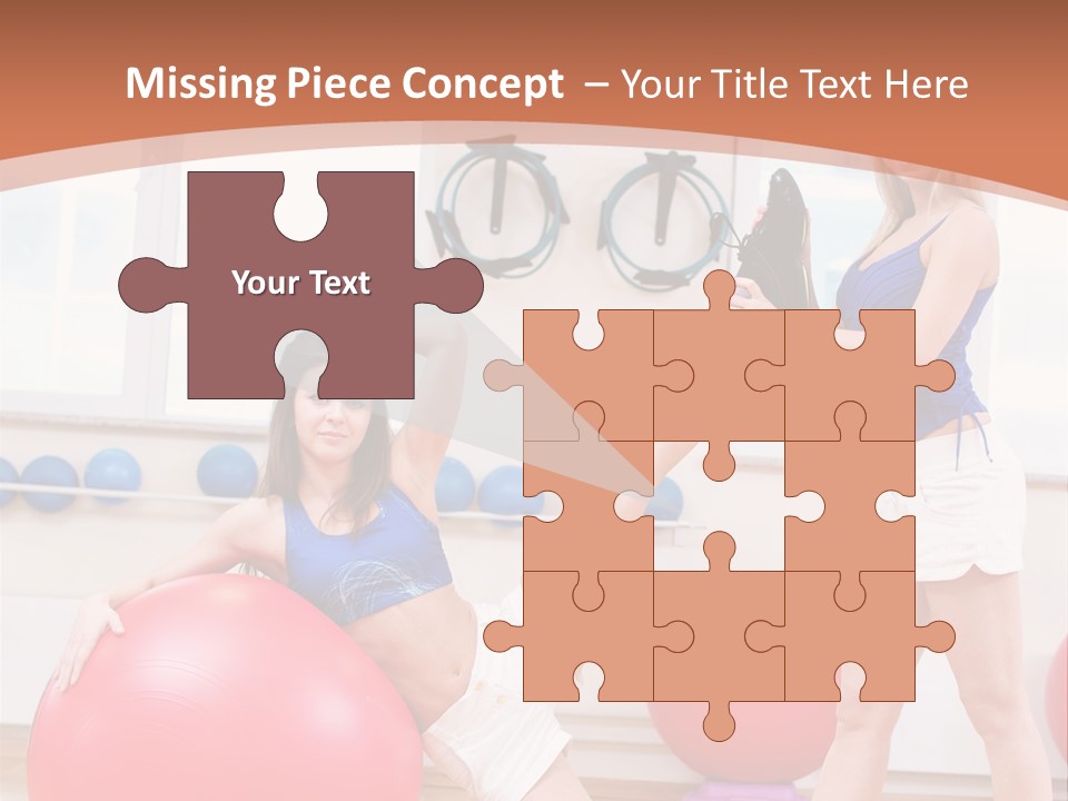 Two Healthy Slim PowerPoint Template