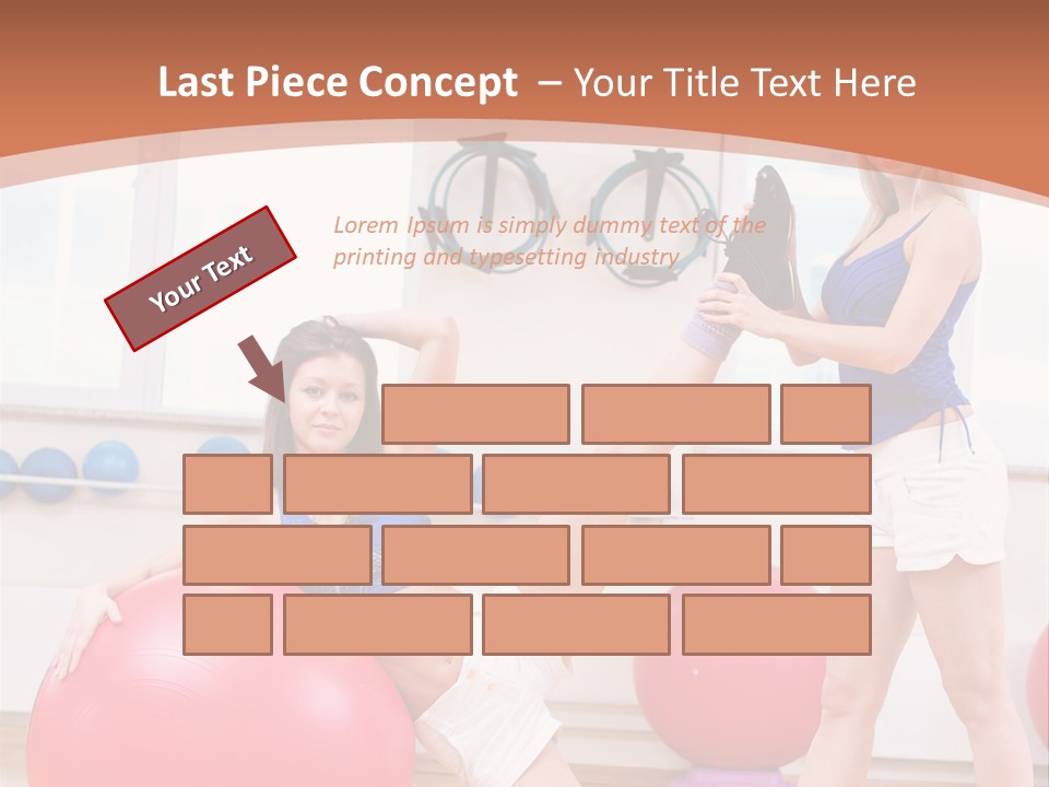 Two Healthy Slim PowerPoint Template