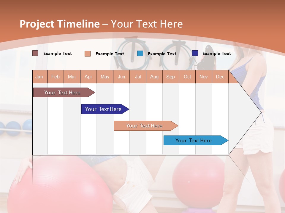 Two Healthy Slim PowerPoint Template