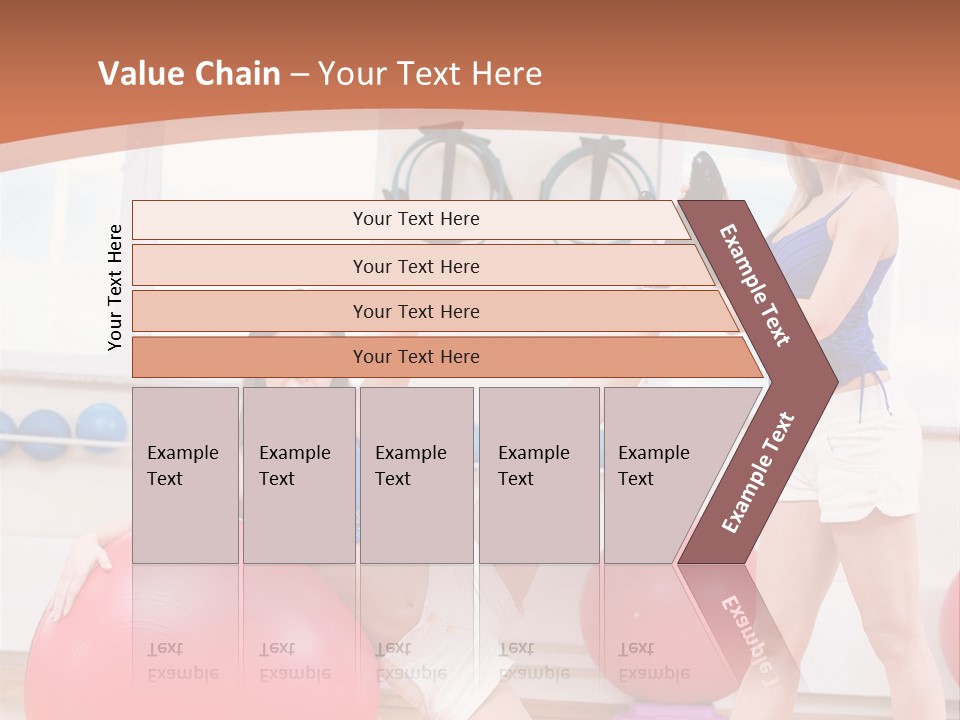 Two Healthy Slim PowerPoint Template
