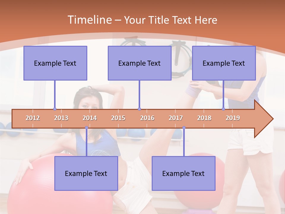 Two Healthy Slim PowerPoint Template