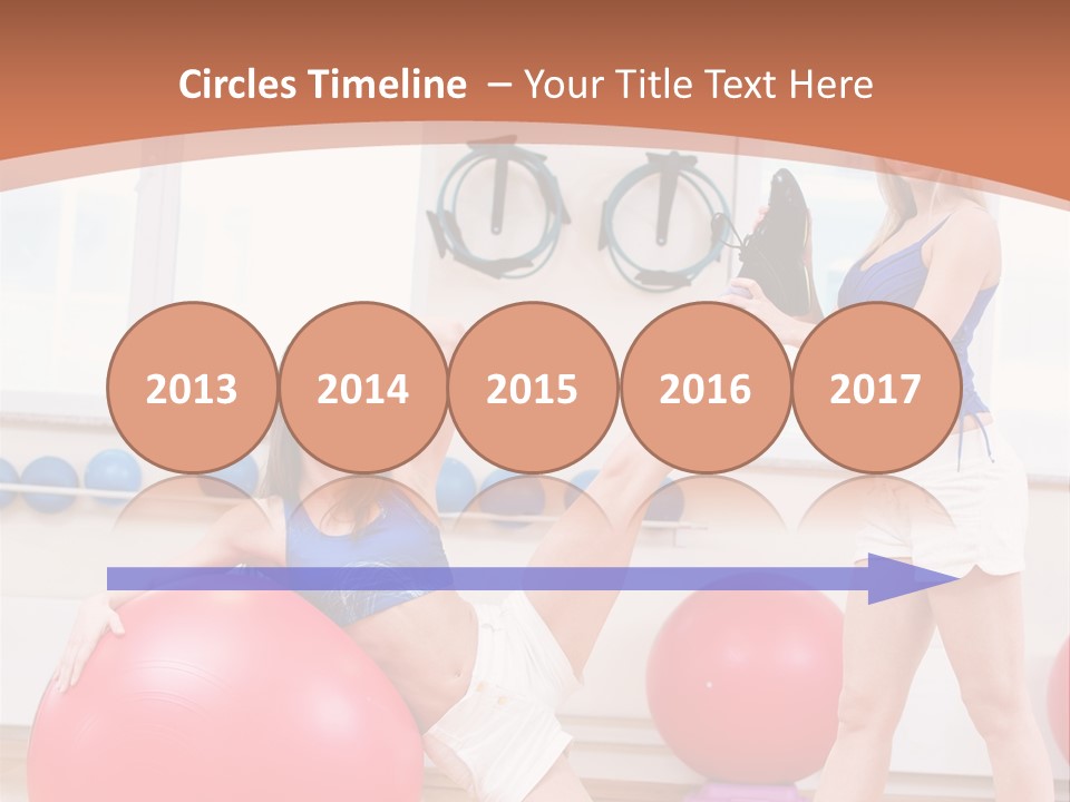 Two Healthy Slim PowerPoint Template