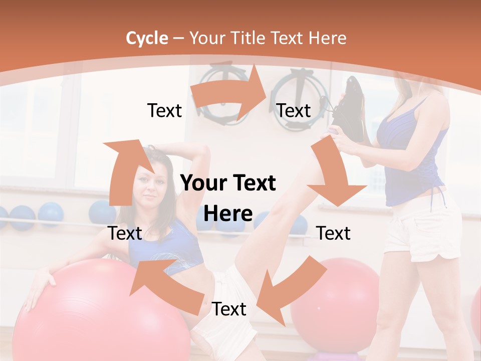 Two Healthy Slim PowerPoint Template