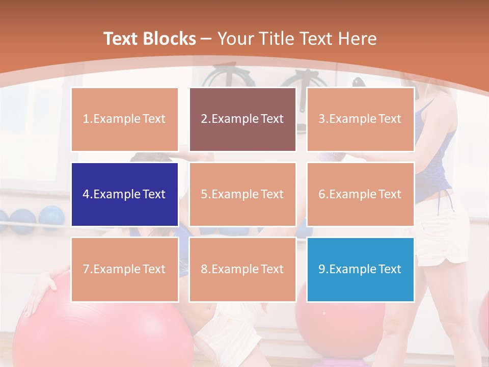 Two Healthy Slim PowerPoint Template