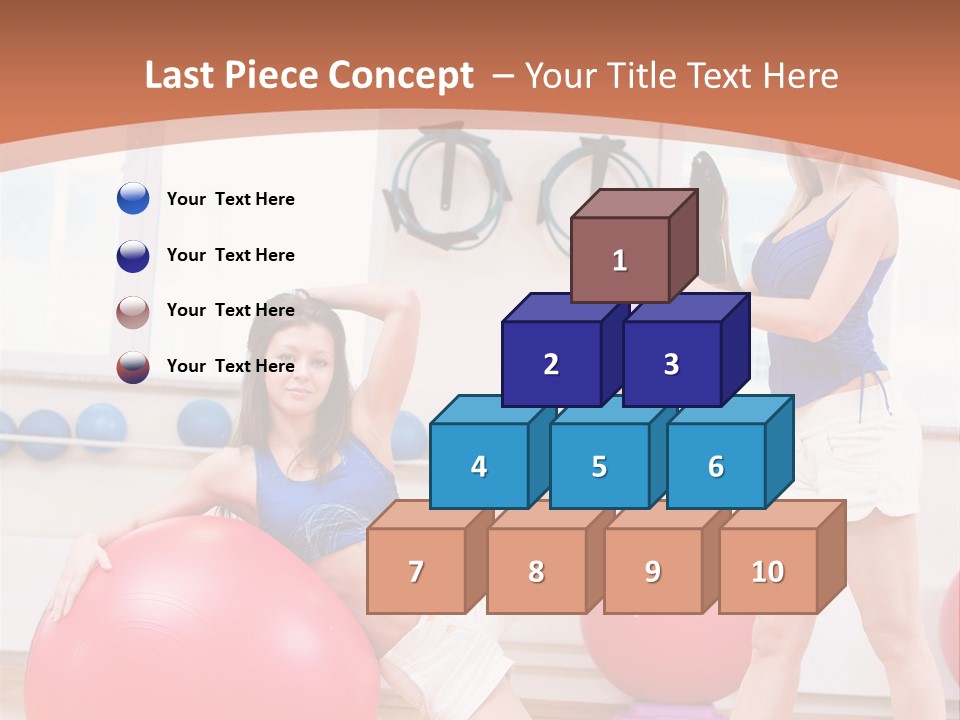 Two Healthy Slim PowerPoint Template