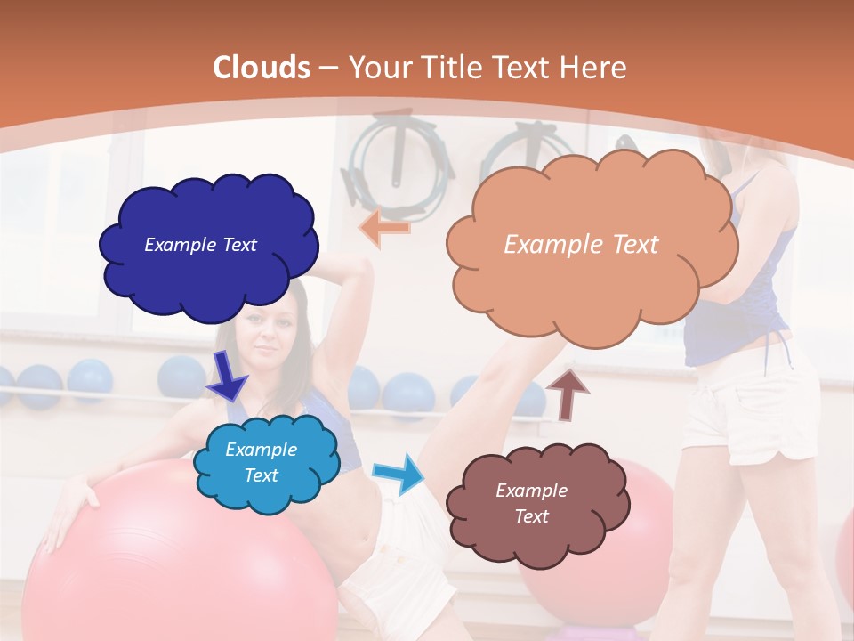 Two Healthy Slim PowerPoint Template