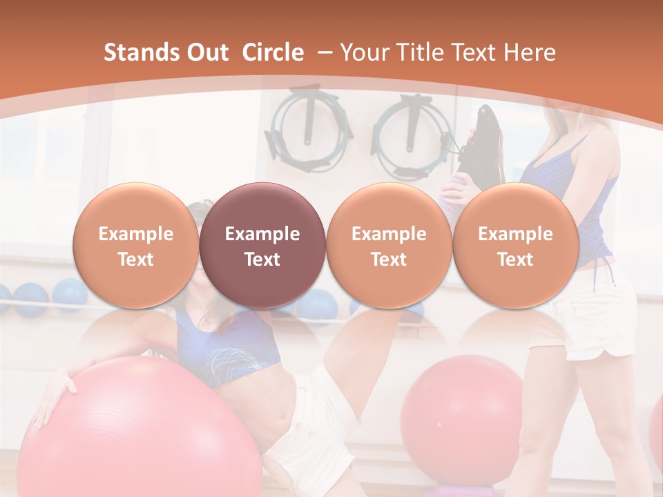 Two Healthy Slim PowerPoint Template