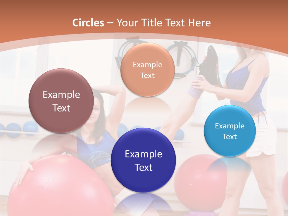Two Healthy Slim PowerPoint Template