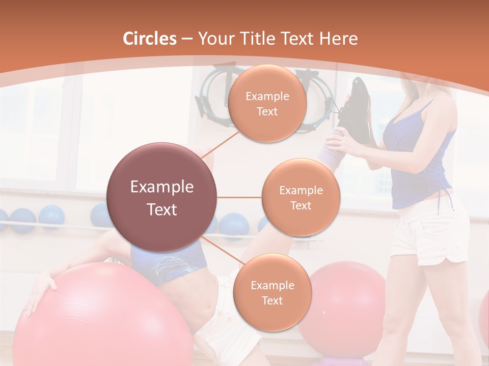 Two Healthy Slim PowerPoint Template