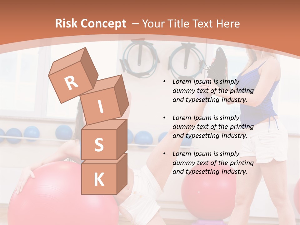 Two Healthy Slim PowerPoint Template