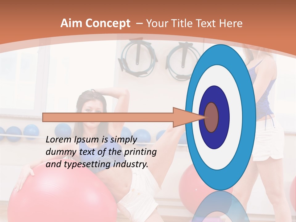 Two Healthy Slim PowerPoint Template