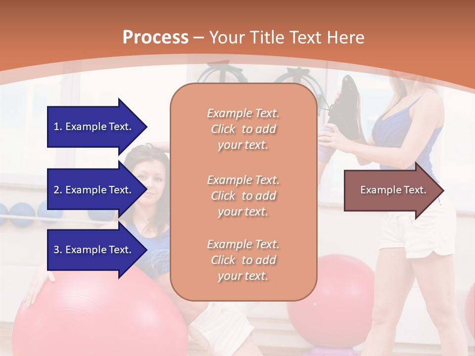 Two Healthy Slim PowerPoint Template