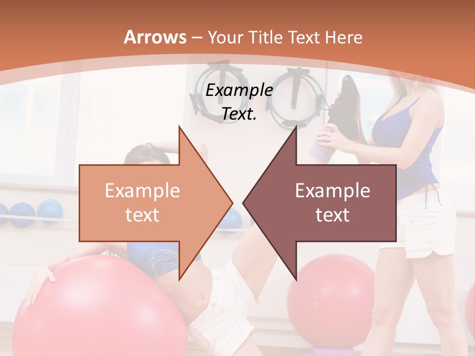 Two Healthy Slim PowerPoint Template