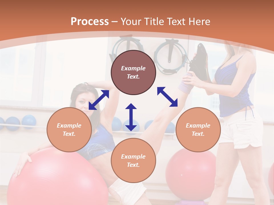 Two Healthy Slim PowerPoint Template