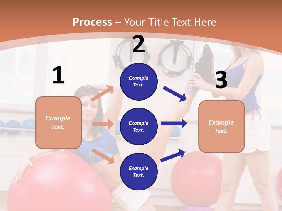 Two Healthy Slim PowerPoint Template