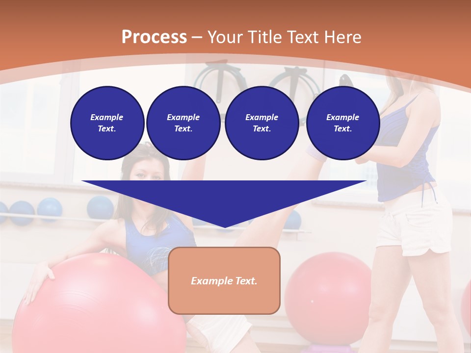 Two Healthy Slim PowerPoint Template