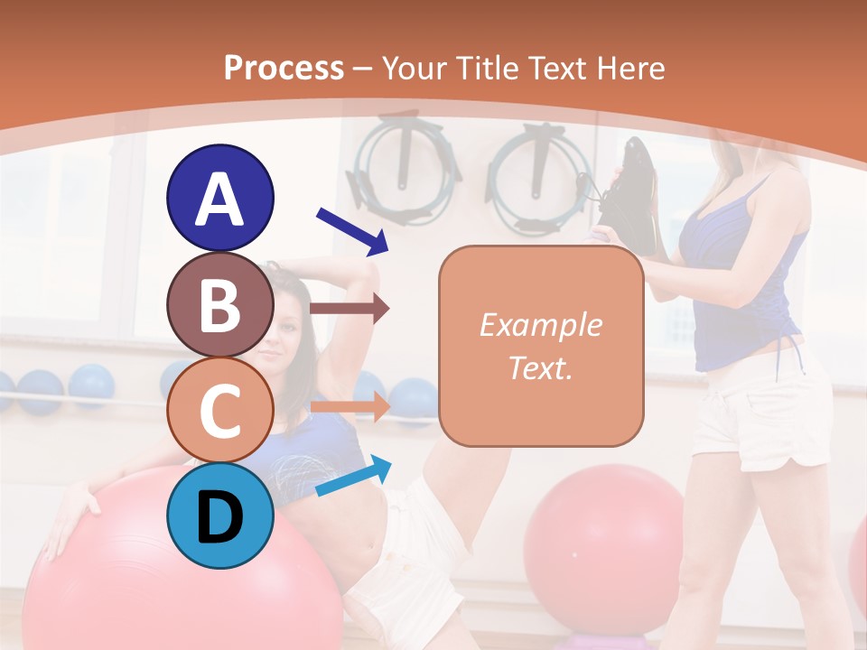 Two Healthy Slim PowerPoint Template