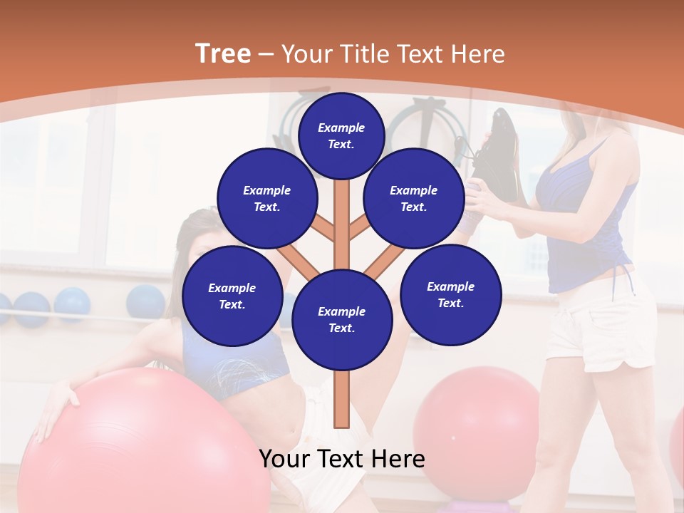 Two Healthy Slim PowerPoint Template