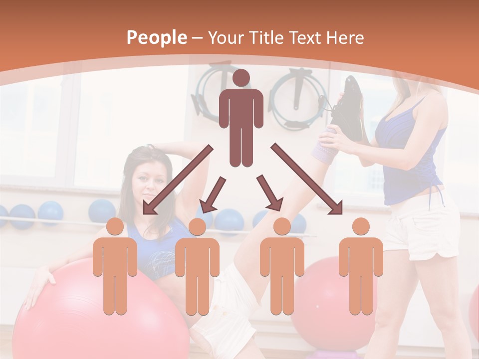 Two Healthy Slim PowerPoint Template