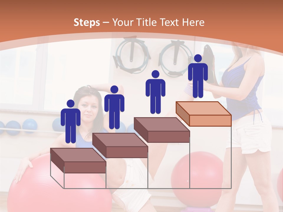 Two Healthy Slim PowerPoint Template