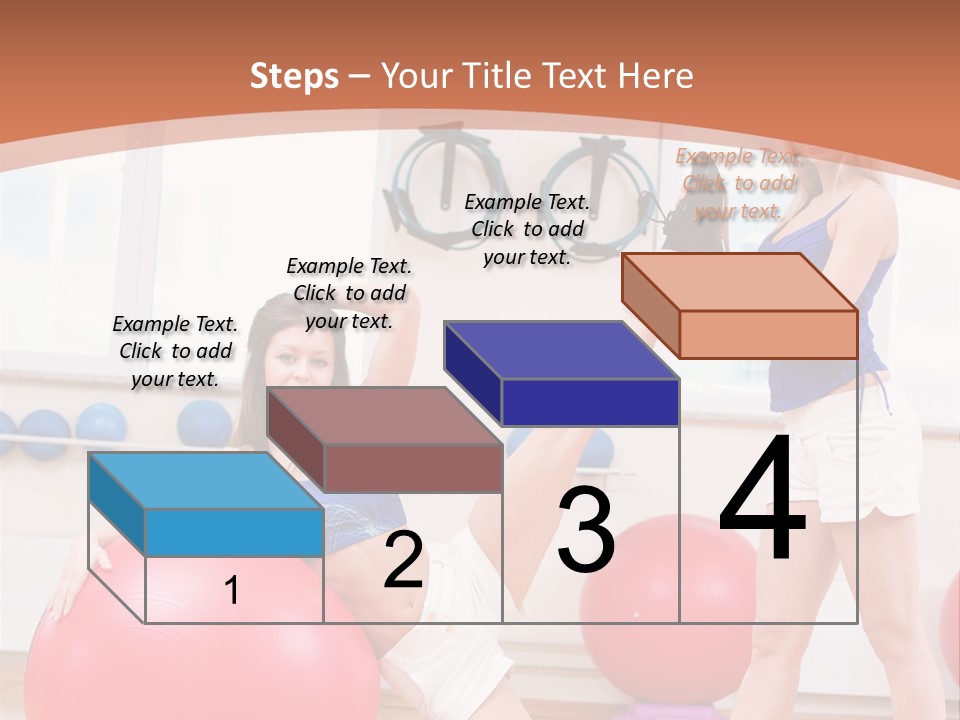 Two Healthy Slim PowerPoint Template