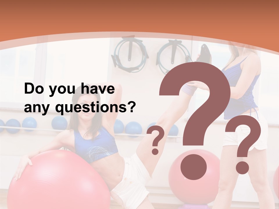 Two Healthy Slim PowerPoint Template