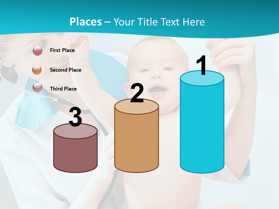 Diagnostic Assistance Stethoscope PowerPoint Template