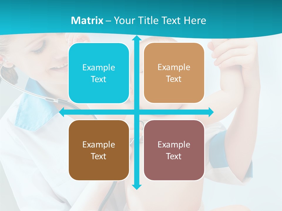 Diagnostic Assistance Stethoscope PowerPoint Template