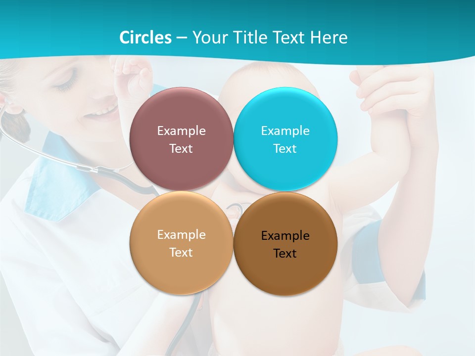 Diagnostic Assistance Stethoscope PowerPoint Template