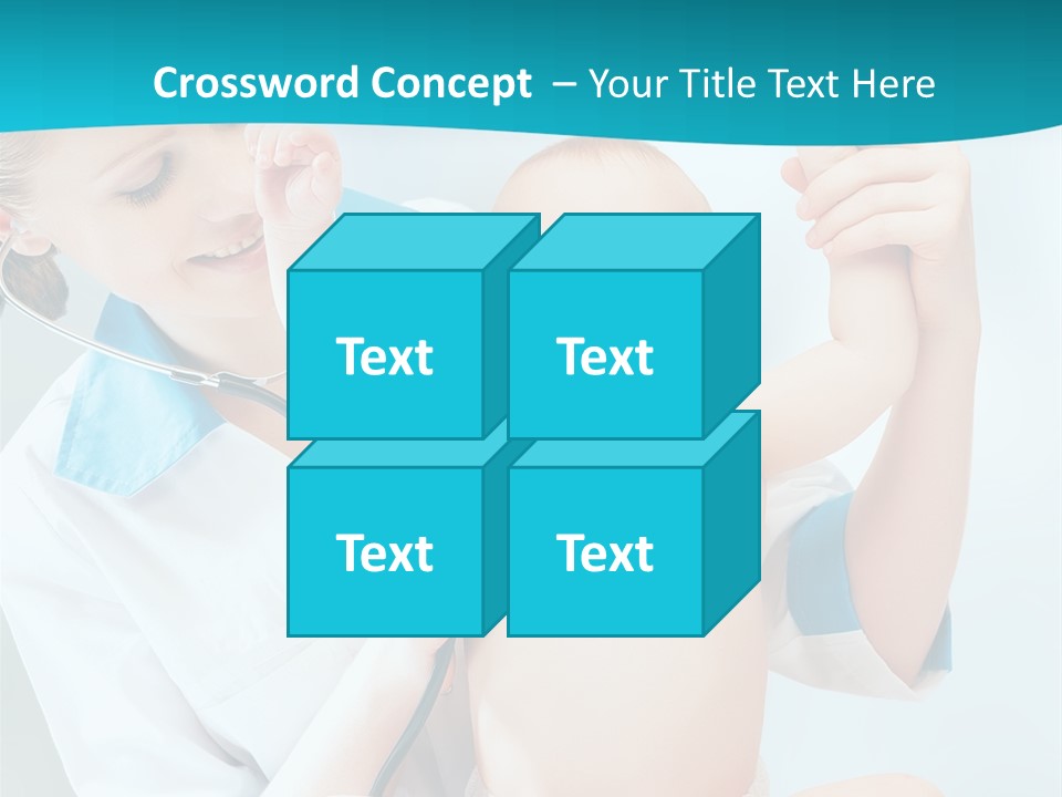 Diagnostic Assistance Stethoscope PowerPoint Template
