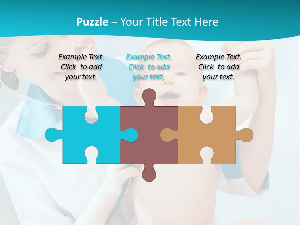 Diagnostic Assistance Stethoscope PowerPoint Template