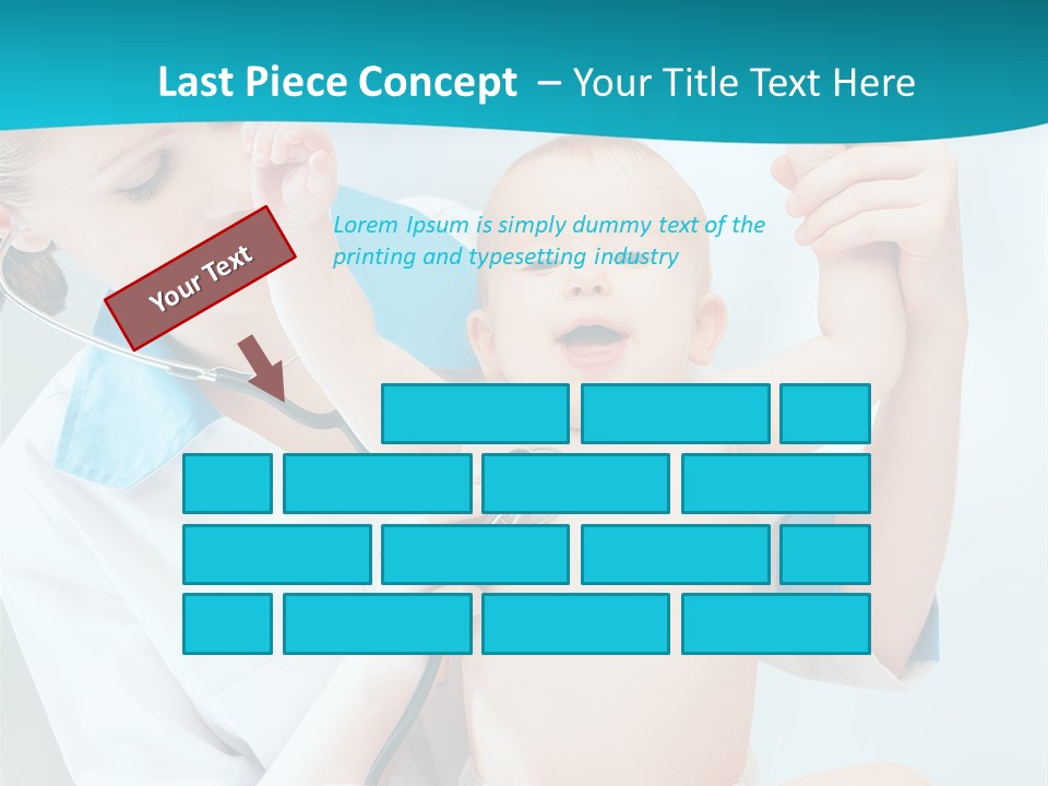 Diagnostic Assistance Stethoscope PowerPoint Template
