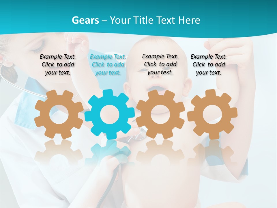 Diagnostic Assistance Stethoscope PowerPoint Template