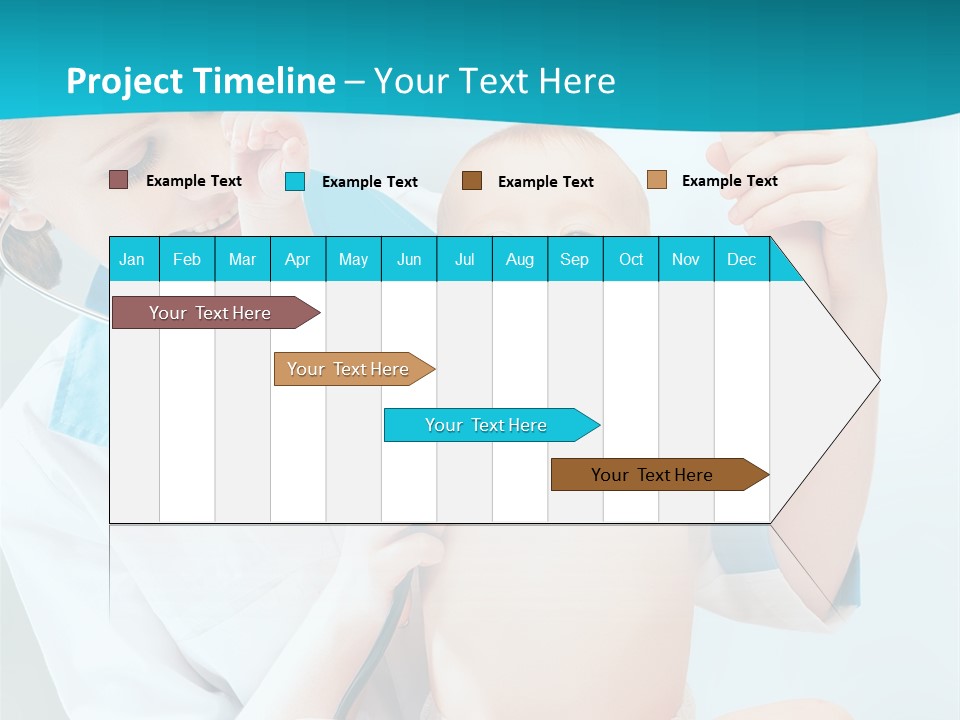 Diagnostic Assistance Stethoscope PowerPoint Template