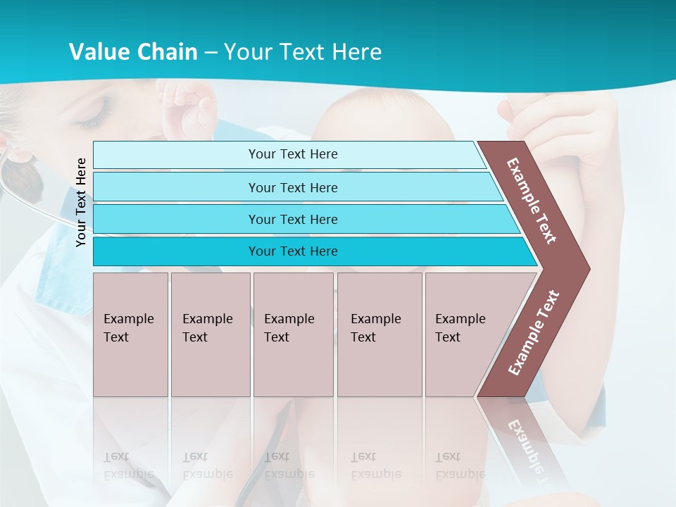 Diagnostic Assistance Stethoscope PowerPoint Template