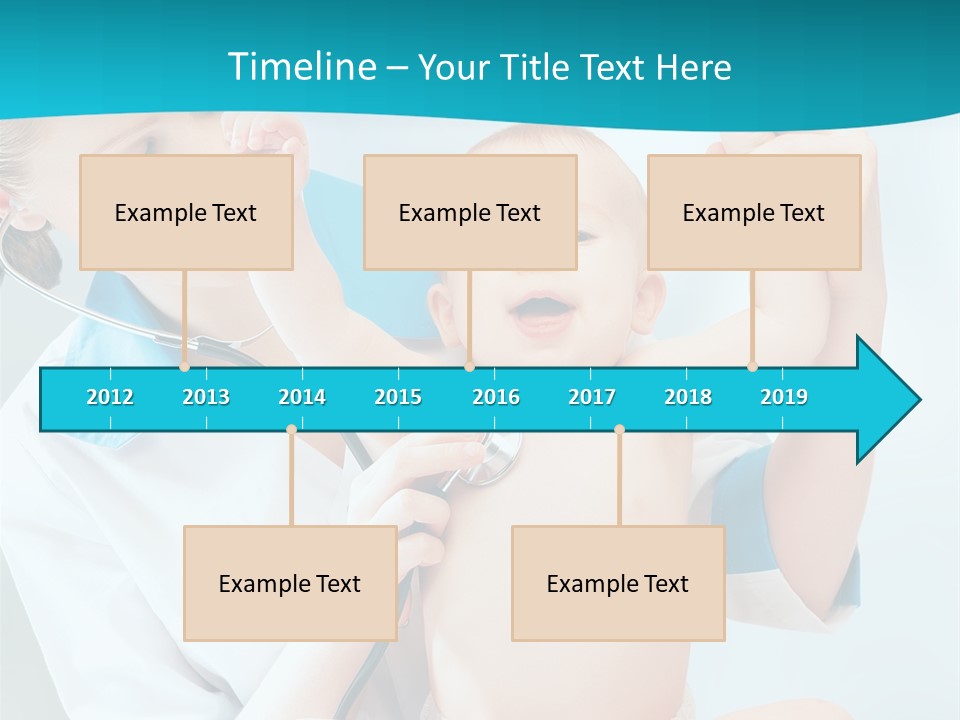 Diagnostic Assistance Stethoscope PowerPoint Template