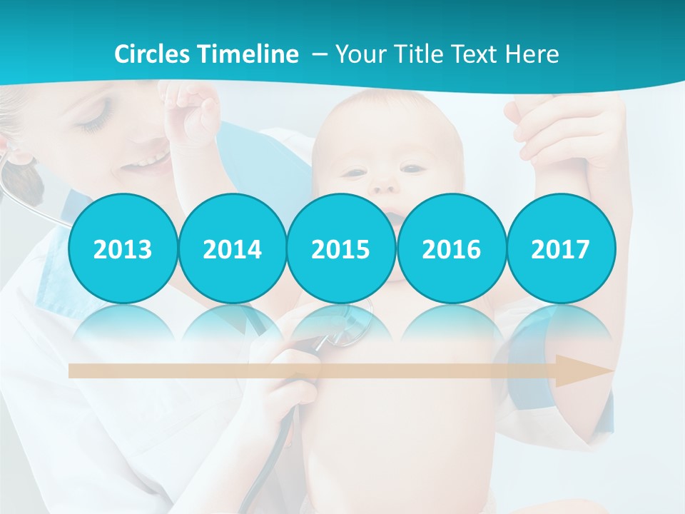 Diagnostic Assistance Stethoscope PowerPoint Template