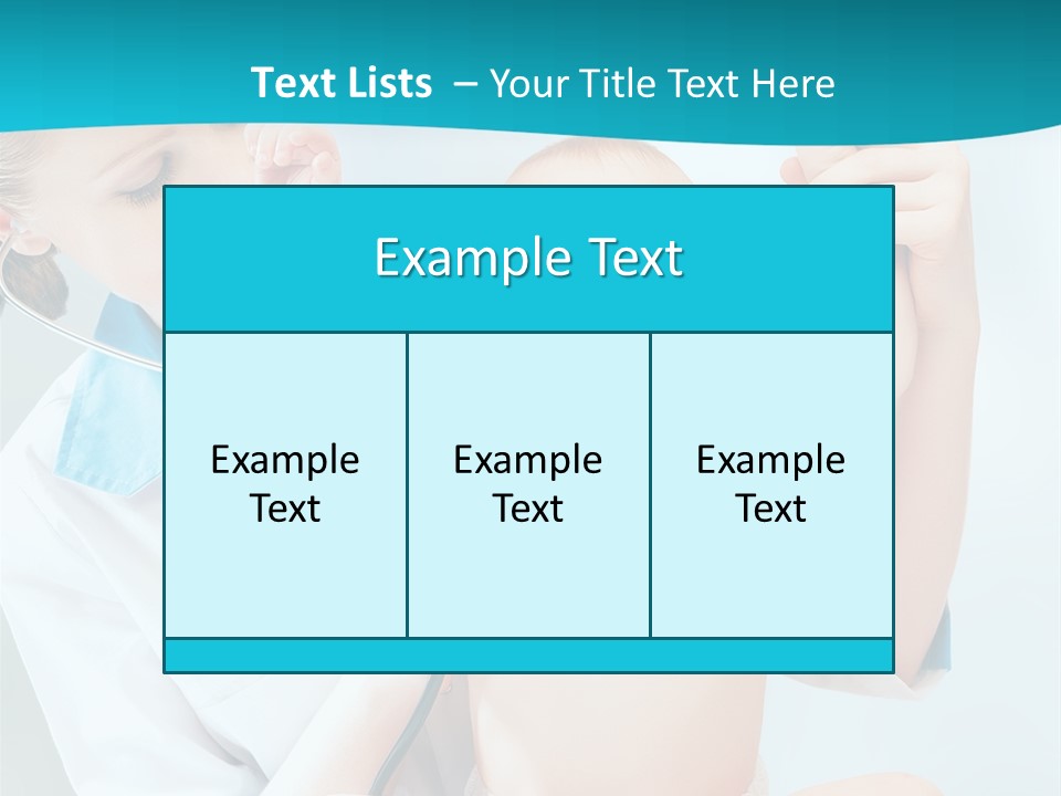 Diagnostic Assistance Stethoscope PowerPoint Template