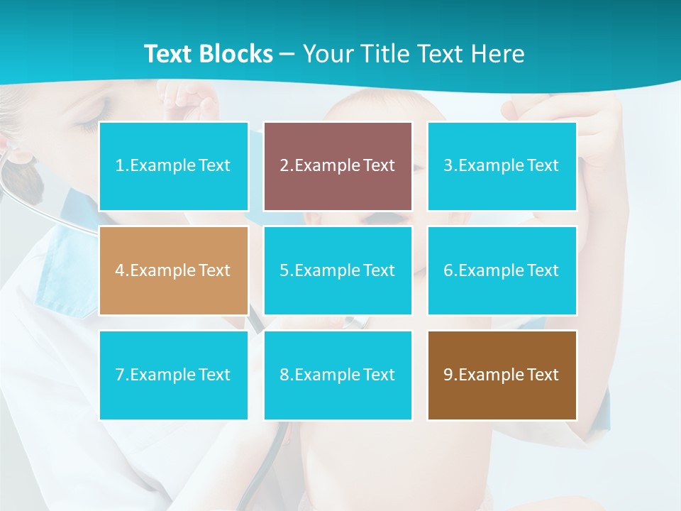 Diagnostic Assistance Stethoscope PowerPoint Template