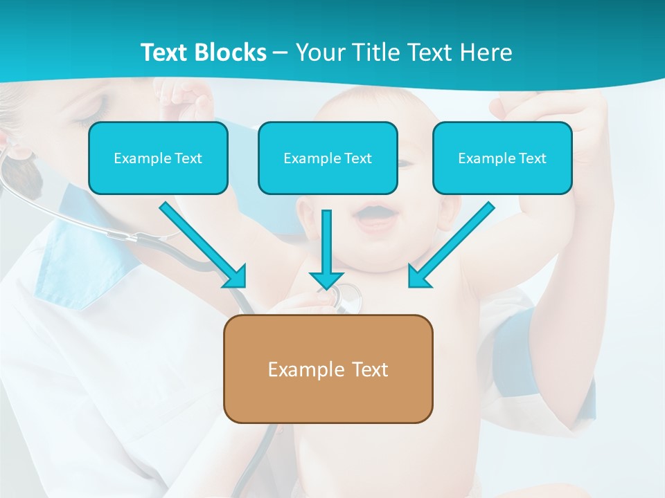 Diagnostic Assistance Stethoscope PowerPoint Template