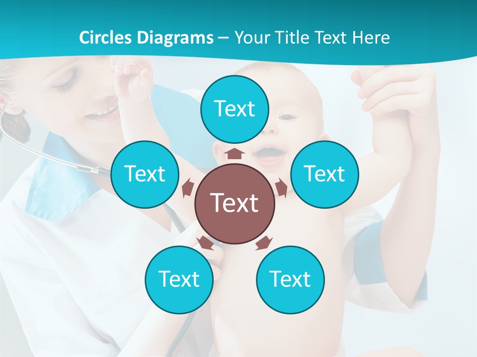Diagnostic Assistance Stethoscope PowerPoint Template