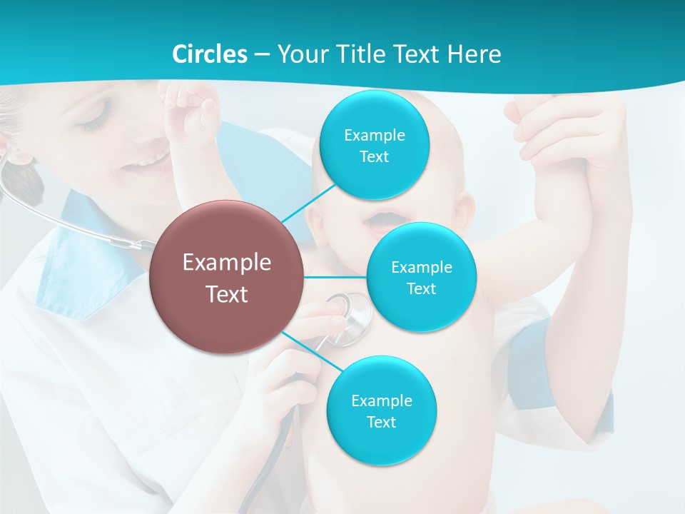 Diagnostic Assistance Stethoscope PowerPoint Template